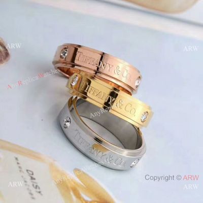 T I F F I NY & C o Replica Rings - Silver & Gold & Rose Gold